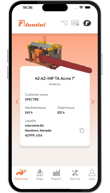 Flotta sotto controllo da smartphone: dati macchina, manutenzione e assistenza AI in un'unica app