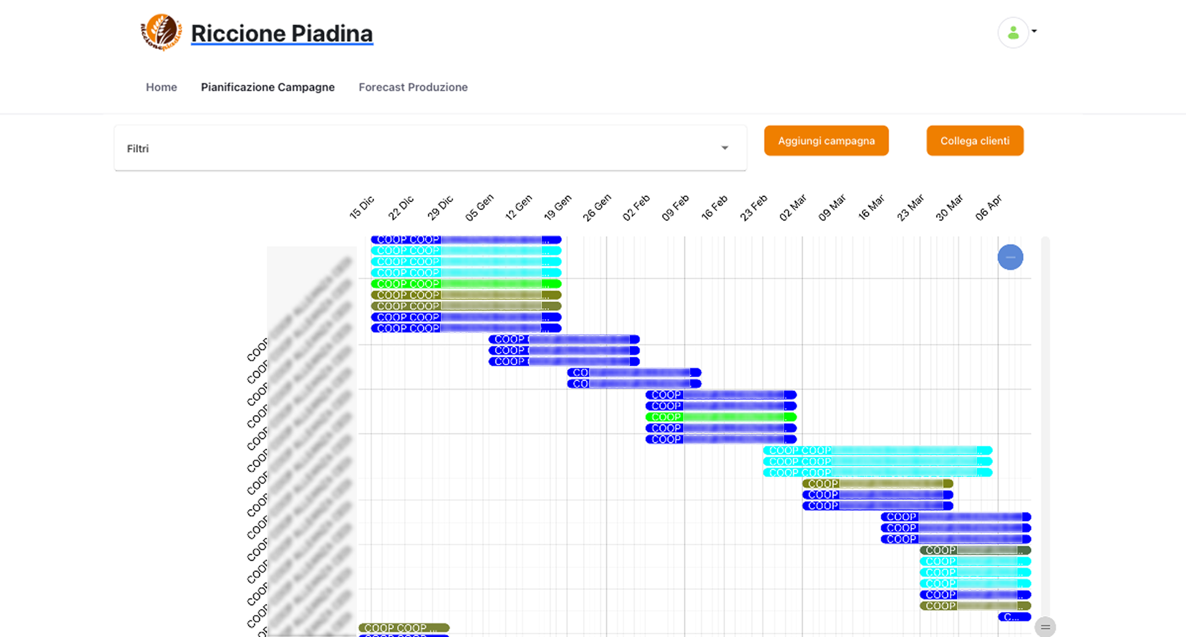 Riccione Piadina — Analisi vendite e previsione della domanda